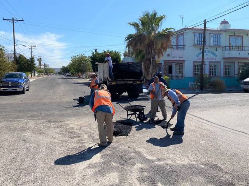 Continuará programa de bacheo en La Paz: Alcaldesa