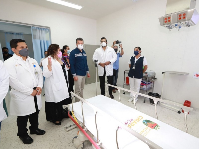 Continuará reconversión y rehabilitación de unidades médicas en Chiapas