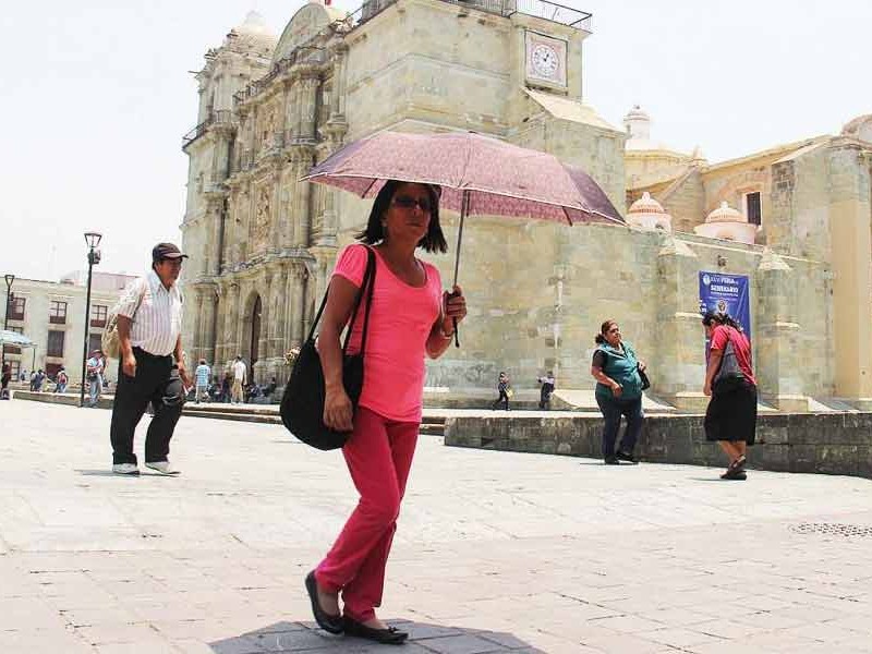 Continuarán altas temperaturas en Oaxaca