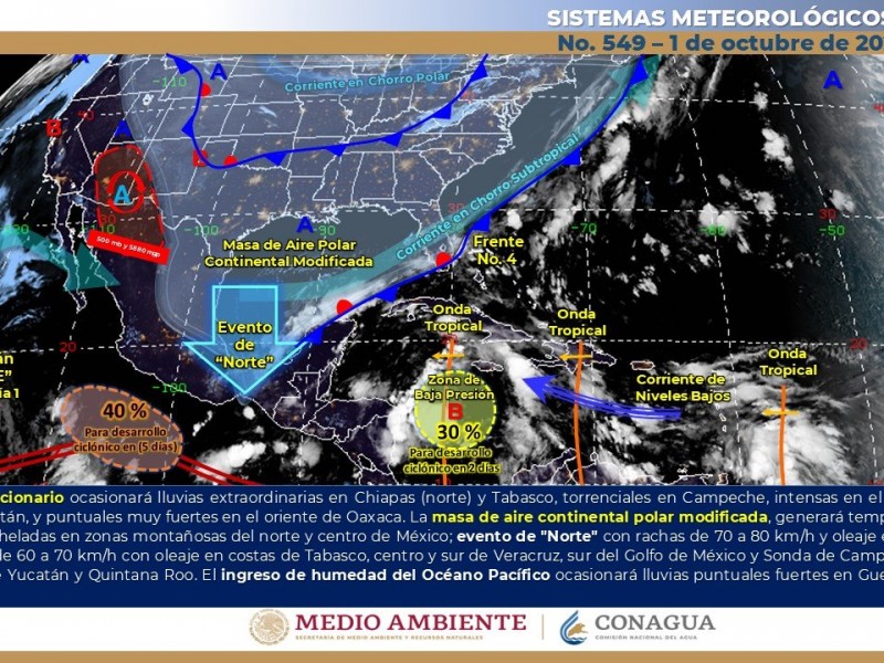 Continuarán las altas temperaturas, no hay probabilidad de lluvias