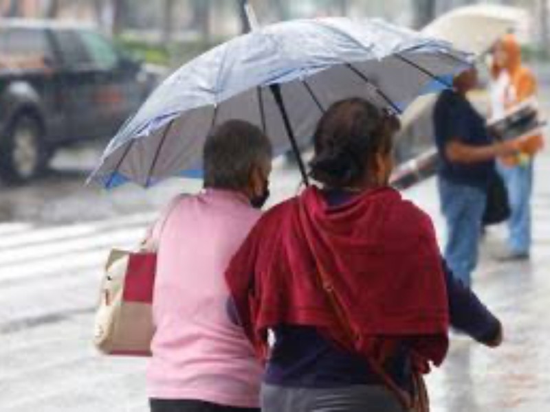 Continuarán las lluvias durante este fin de semana en EDOMEX