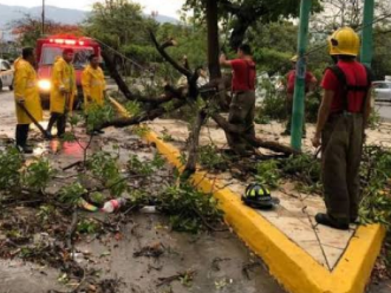 Continuarán las lluvias en Chiapas