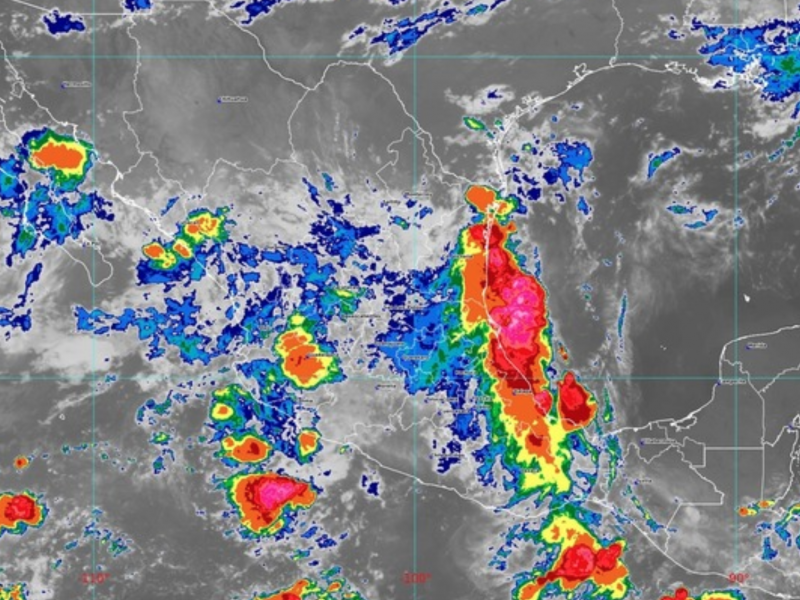 Continuarán las lluvias este miércoles