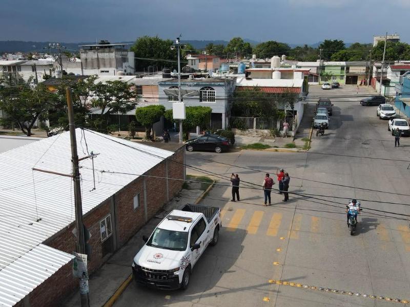 Continúan pruebas del sistema de alerta temprana en Poza Rica y Álamo