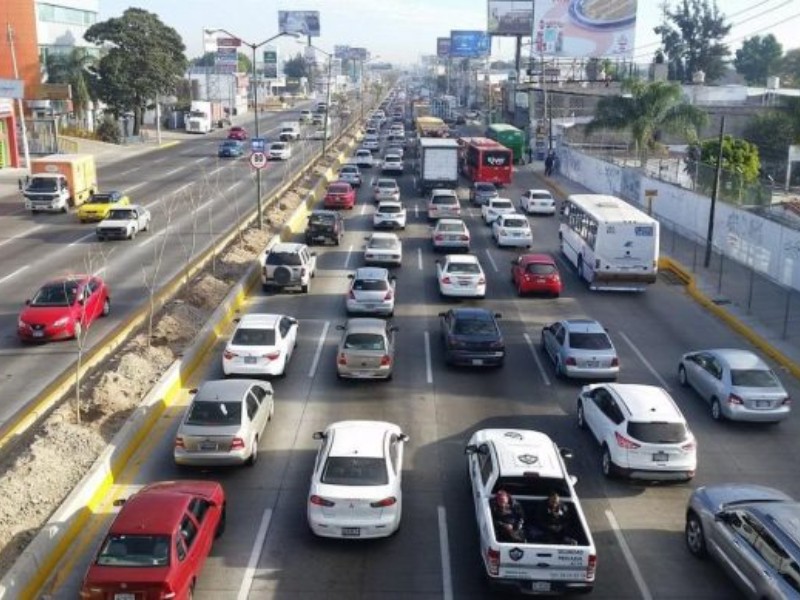 Contraflujo en López Mateos reduce tiempos de traslado en 30 minutos