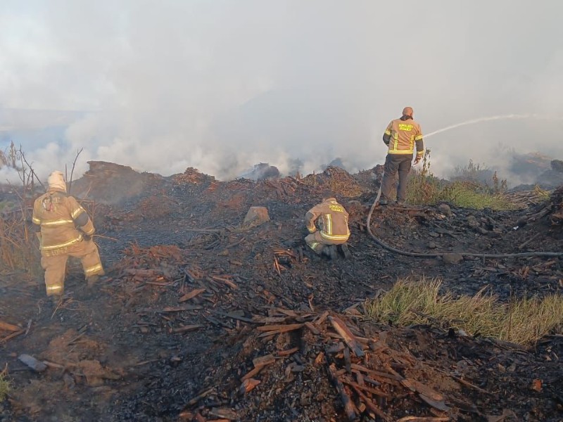 Controlan incendio en la zona de Garabitos; autoridades descartan riesgo de propagación