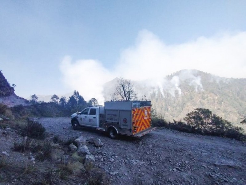 Controlan incendio en Pico de Orizaba