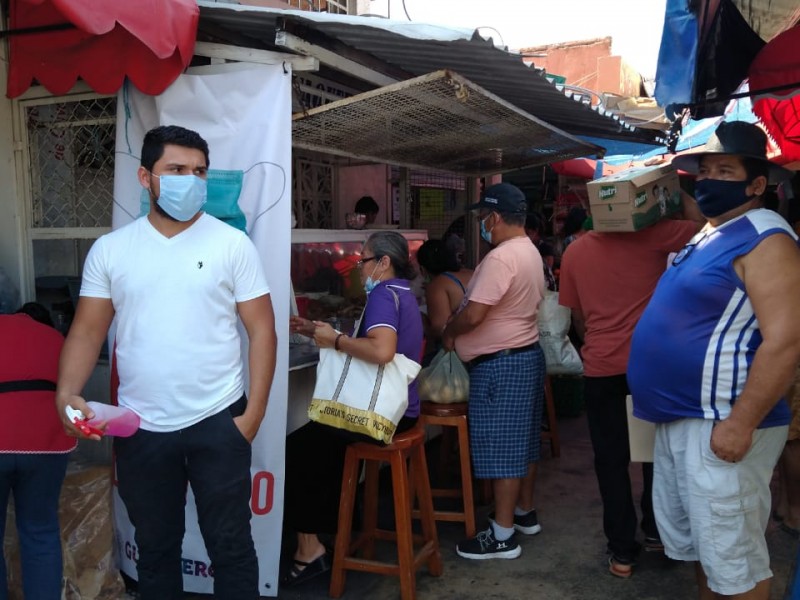 Controlarán accesos en Mercado Central, ante exhorto de Copriseg