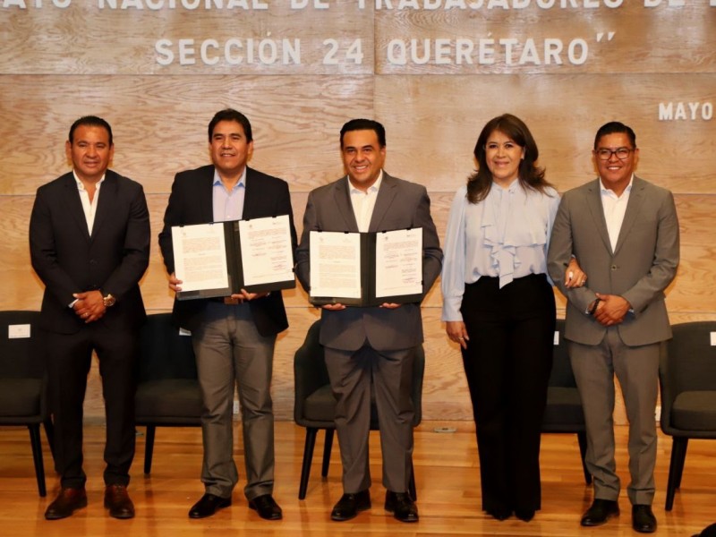 Convenio de colaboración con SNTE