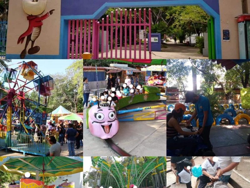 Convivencia Infantil con baja afluencia de visitantes