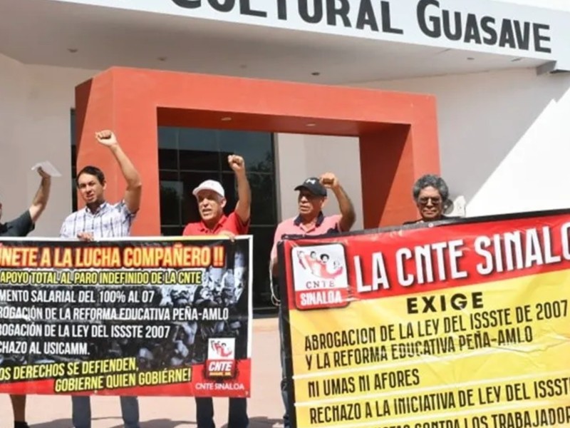 Convoca CNTE a un mitin en Los Mochis