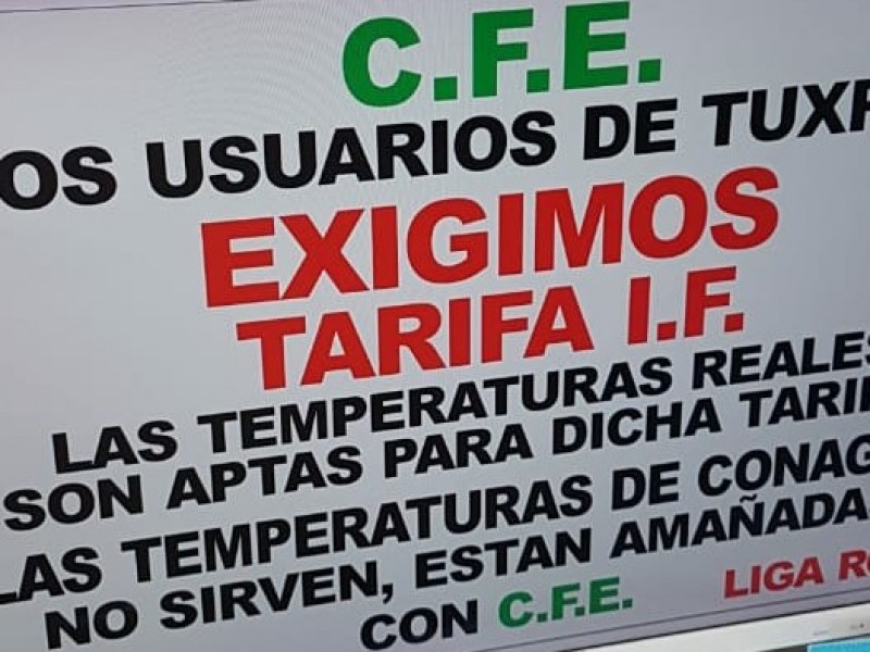 Convocan a manifestarse ante CFE