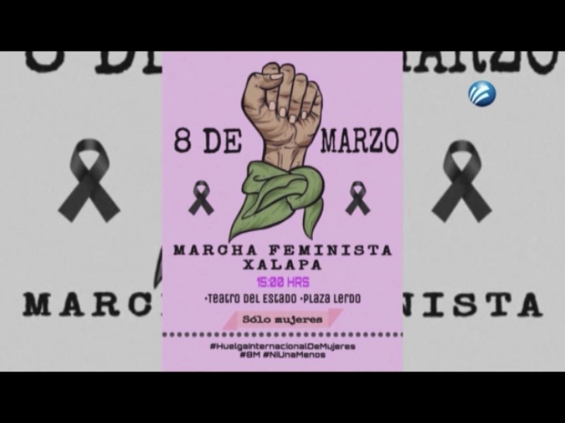Convocan a marcha del 8 de marzo en Xalapa