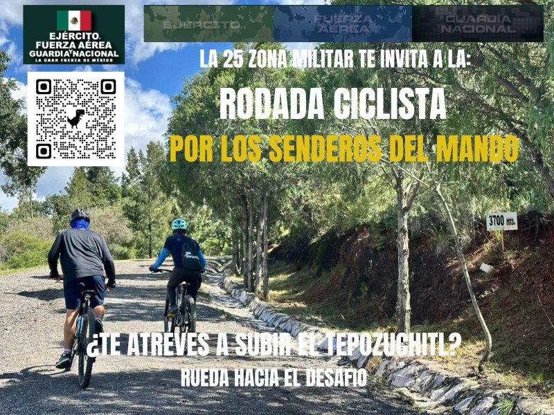 Convocan a rodada por parte de la 25 zona militar