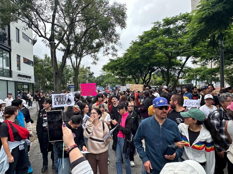 Convocan a segunda megamarcha por el agua en Guadalajara