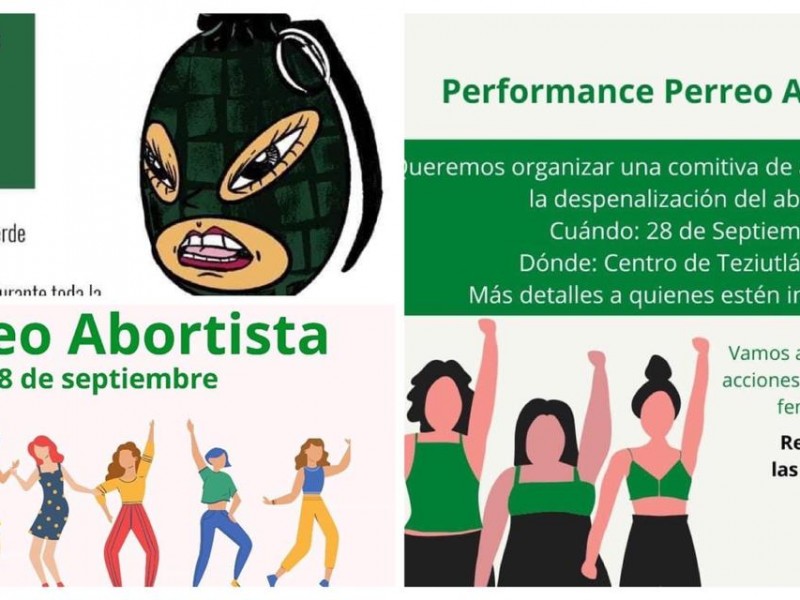 Convocan feministas a manifestación por despenalización del aborto