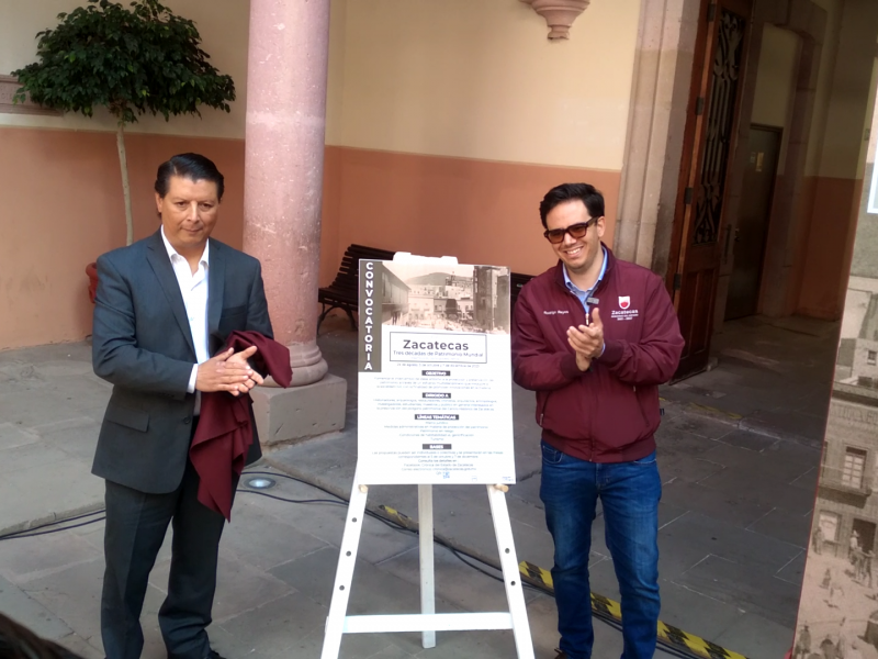 Convocan foros por 30 aniversario de Zacatecas como Patrimonio Mundial