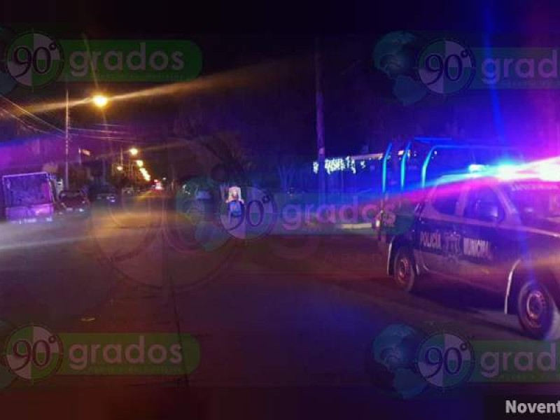 Convoy armado irrumpe en Zamora
