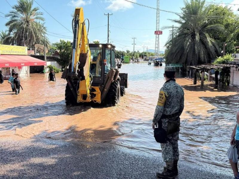 Coordina Protección Civil labores de auxilio en municipios afectados por Polo