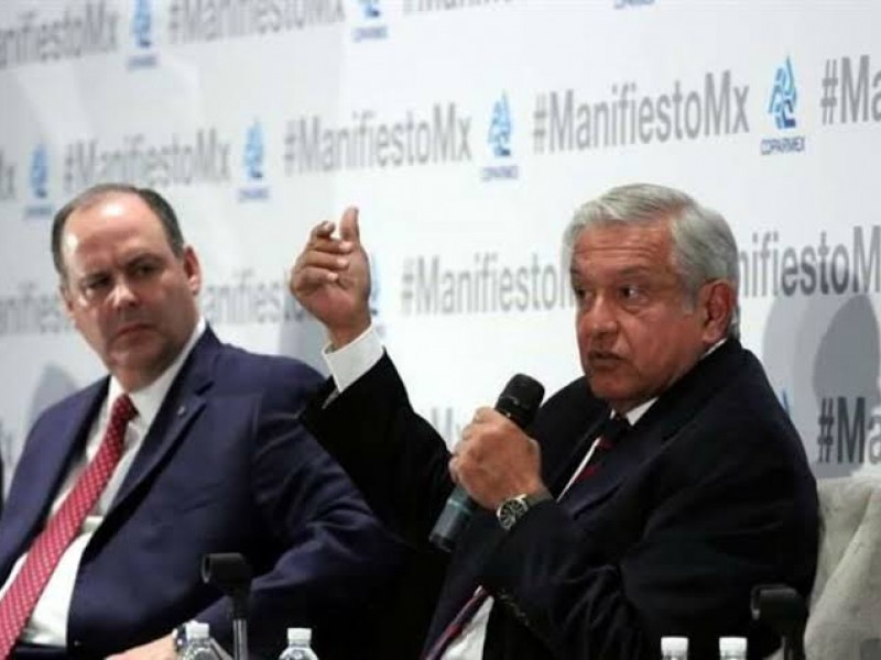 Coparmex y Canacintra en desacuerdo con AMLO