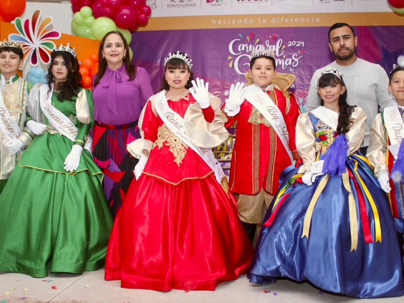 Coronación de los reyes infantil del Carnaval 2024