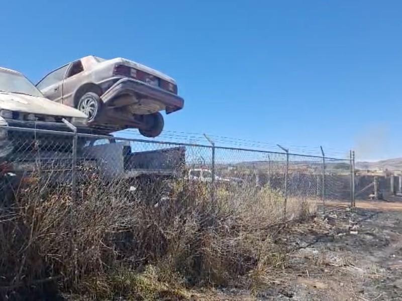 Corralones en Zacatecas: cementerios de acero por burocracia y opacidad