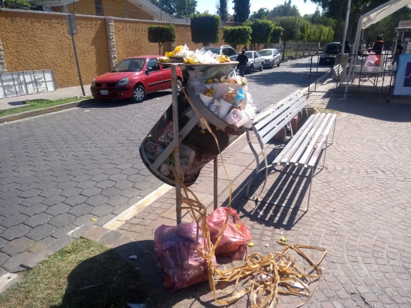 Corredores de la guadalupana dejan sucia la ciudad