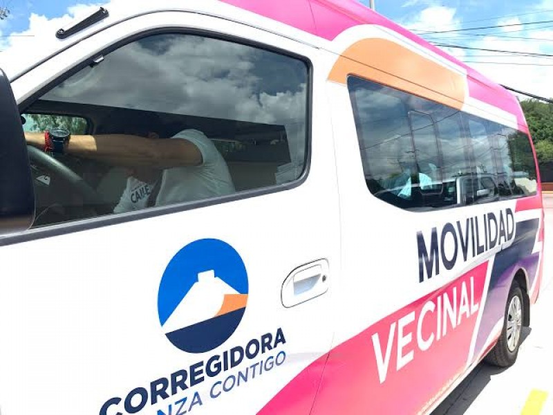 Corregidora lleva 6 mil viajes con Movilidad Vecinal