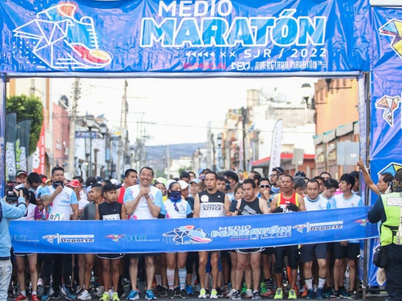 Corren mil en el Medio Maratón de SJR