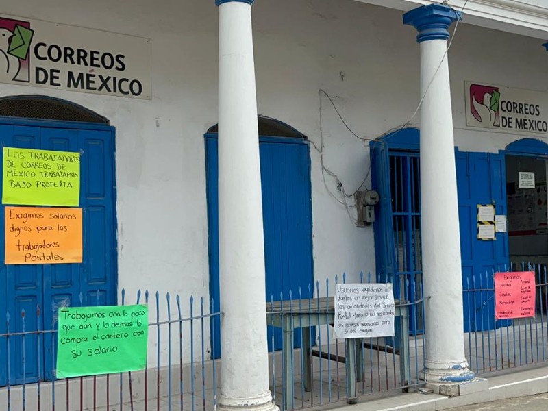 Correos de México opera bajo protesta nacional