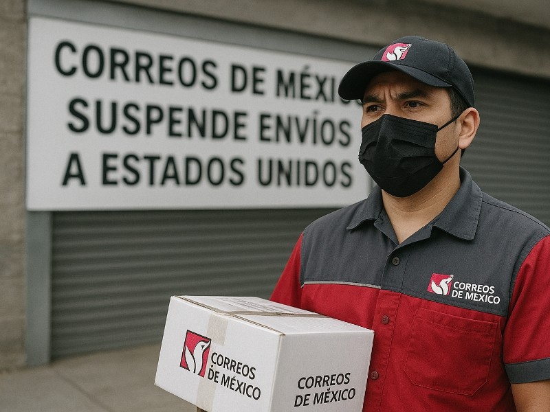 Correos de México suspende envíos a Estados Unidos