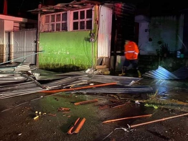 Corte de luz en Teziutlán por “Grace”