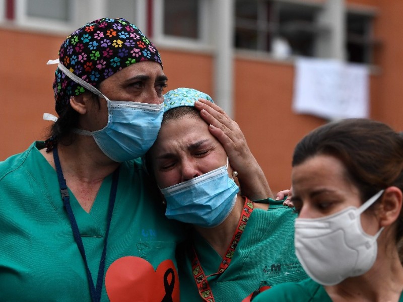 Covid-19: En México han muerto 1,884 trabajadores de la salud