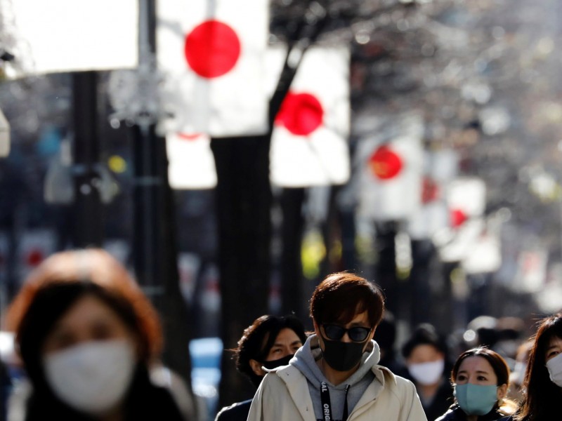 Japón rompe su récord de contagios de Covid-19
