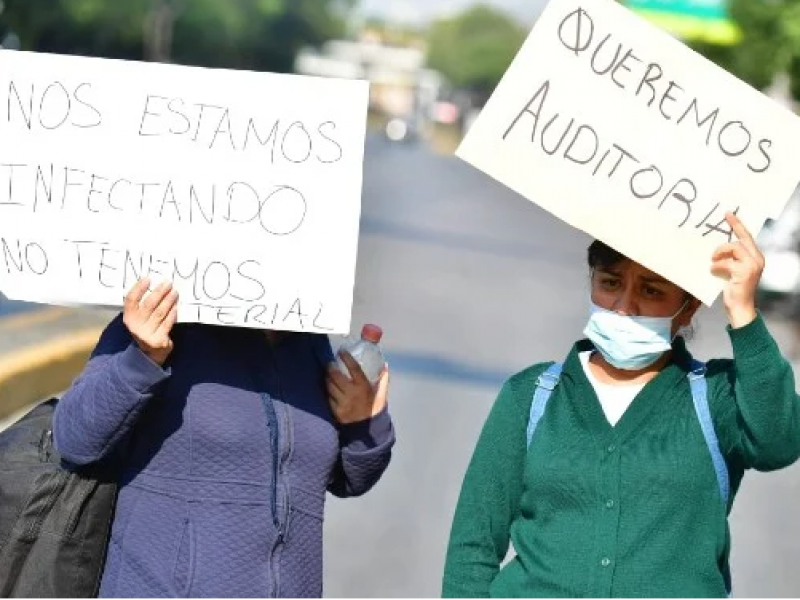 Covid-19: Médicos del Hospital La Raza denuncian falta de protección