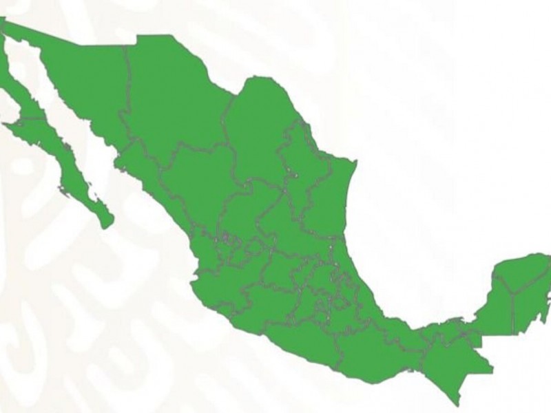 Covid-19: México regresa en su totalidad a semáforo verde