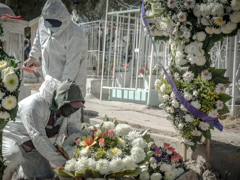 Covid desciende al sexto lugar como causa de muerte