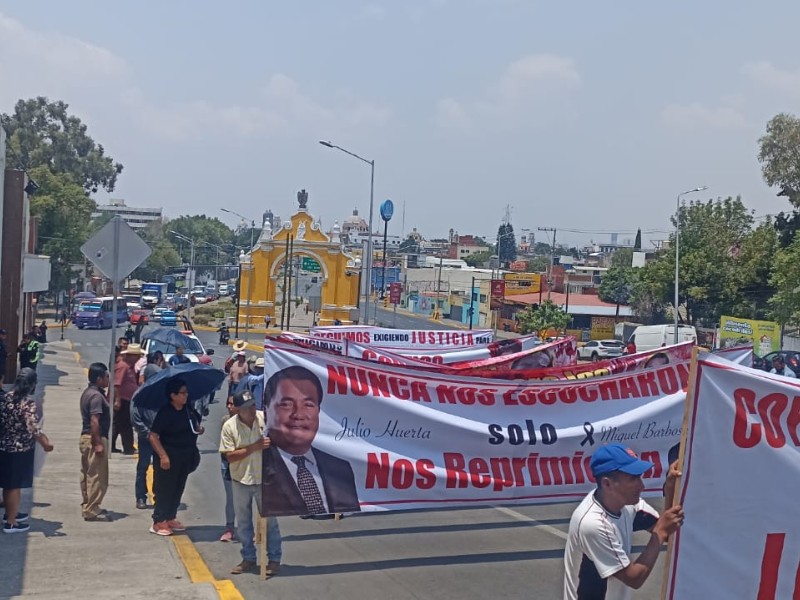 Coyomeapan exige justicia por muerte de compañeros activistas