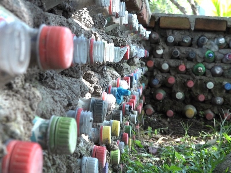 Crean jardín ecológico entre vecinos