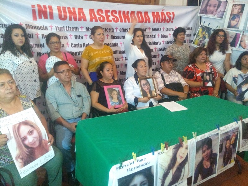 Crean red de familias víctimas de Feminicidios