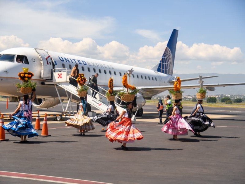 Crece conectividad internacional para Oaxaca con frecuencias desde Houston, Texas