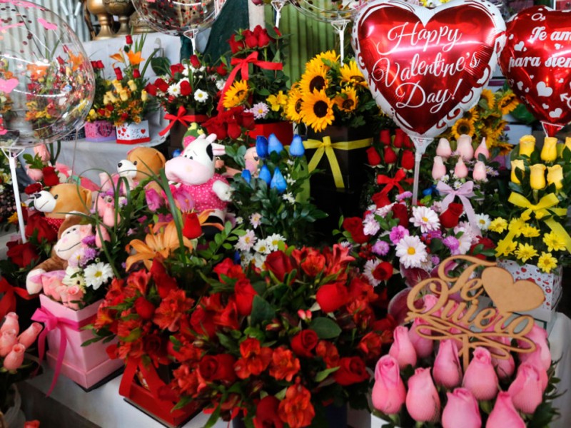 Crisis en florerías de Durango este 14 de Febrero.