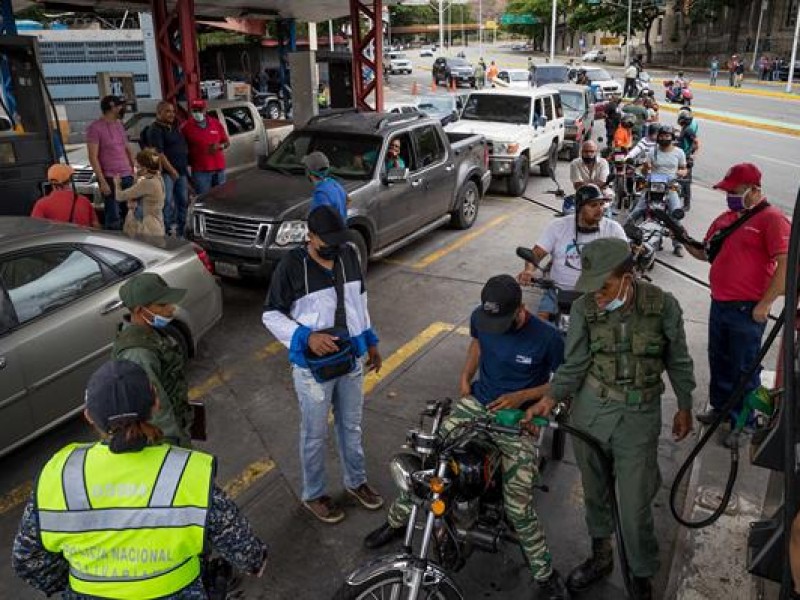 Crisis en Venezuela por falta de gasolina