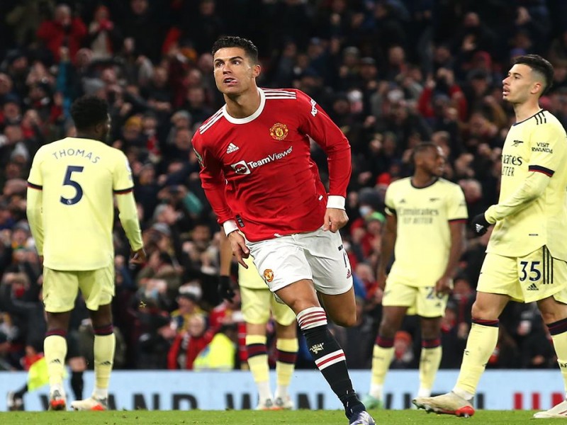 Cristiano Ronaldo al rescate del Manchester United