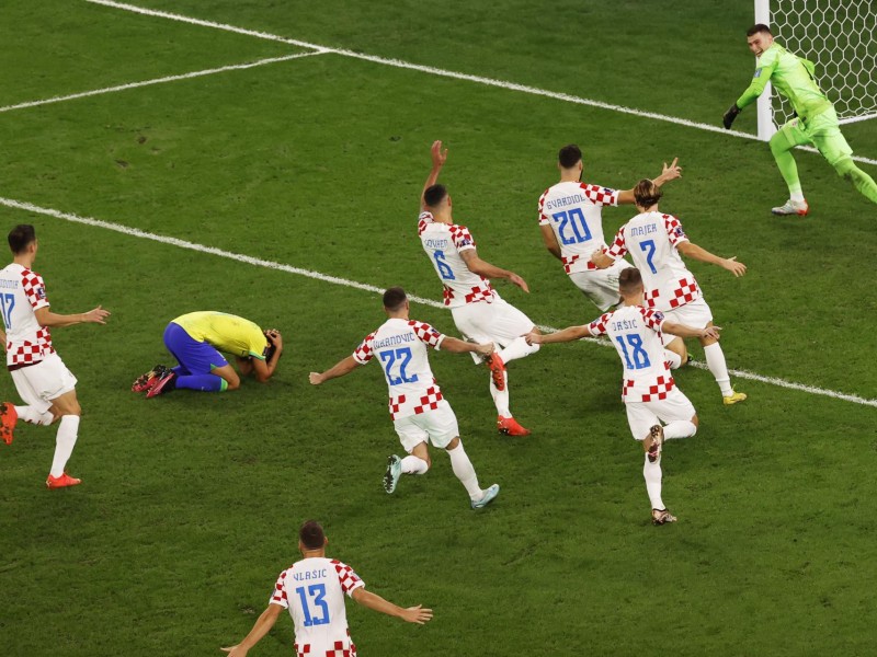 Croacia elimina a Brasil desde la tanda de penales