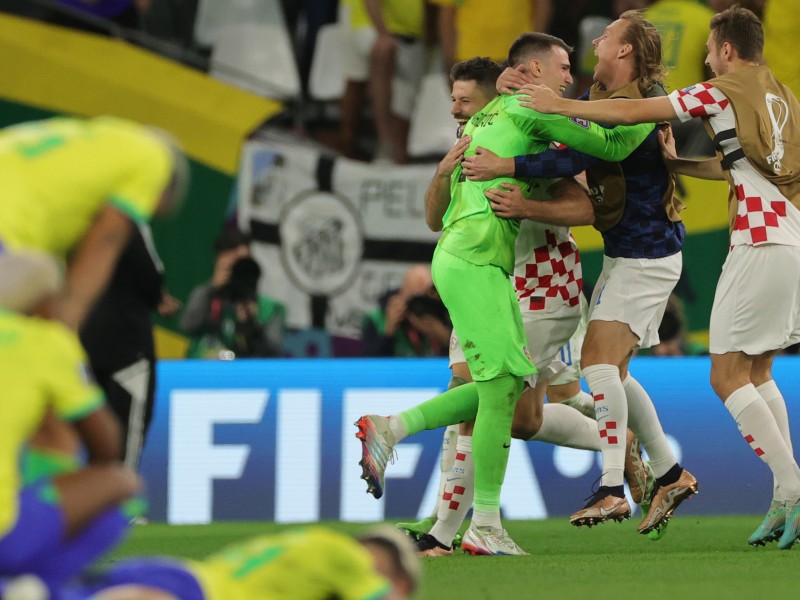 Croacia eliminó del mundial a Brasil en penales