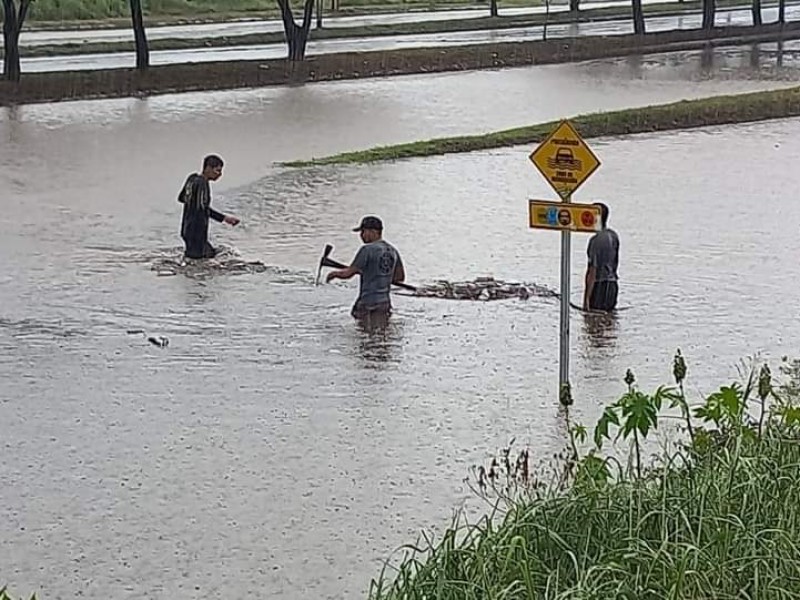 Crucero de Glorieta de los Perritos cerrado a la circulación