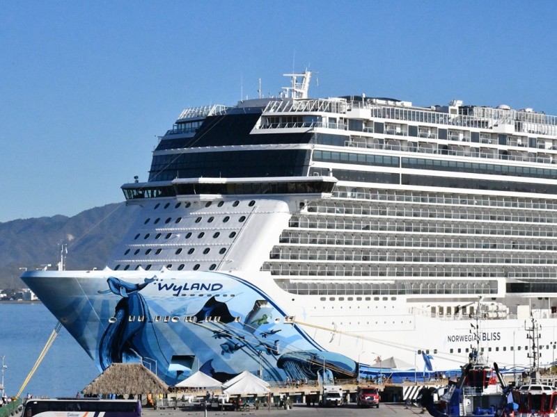 Crucero Norwegian Bliss arrancó temporada 2024 de cruceros en Manzanillo