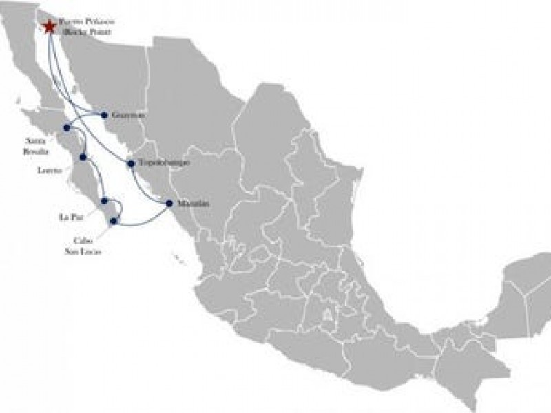 Cruceros recorrerán Mar de Cortez en diciembre