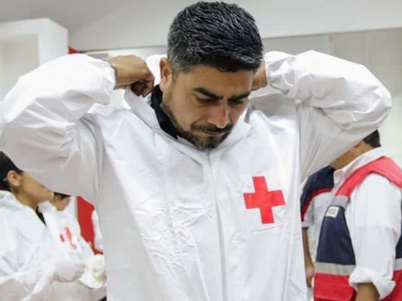 Cruz Roja atiende traslado de pacientes sospechosos con COVID-19